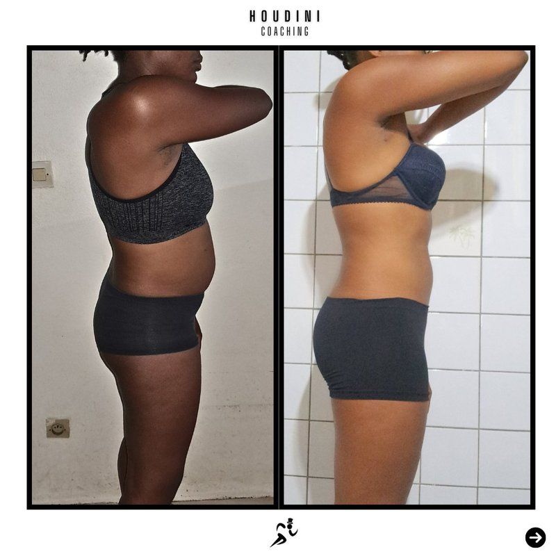 Avant / après cliente